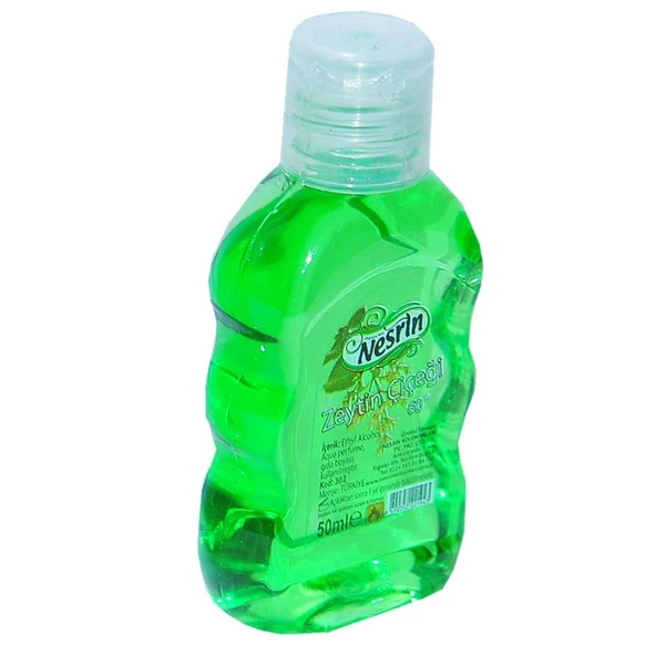 Nesrin Zeytin Çiçeği Kolonyası 50ML 60 Derece Pet Şişe - 8