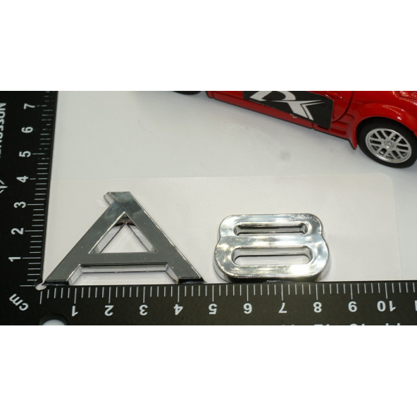Audi A8 Bagaj Krom 3M Yazı Logo Orjinal Ürün - Resim 4