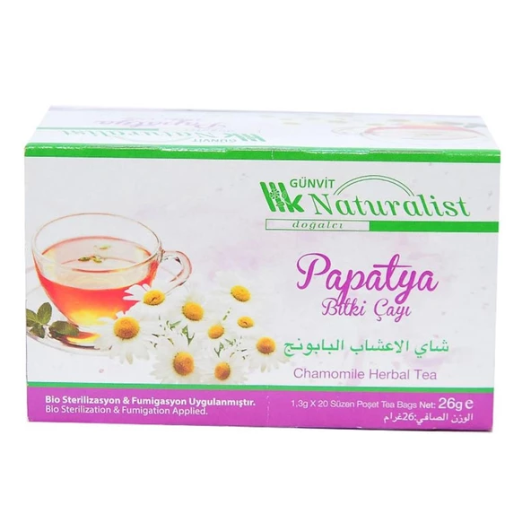 Günvit Naturalist Papatya Bitki Süzen Poşet Çay 20 x 1.3 G - 5