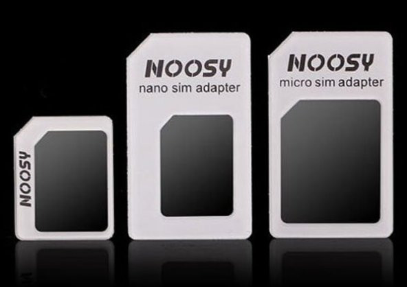 Noosy: Nano ve Micro Sim Kart Adaptörü (579)