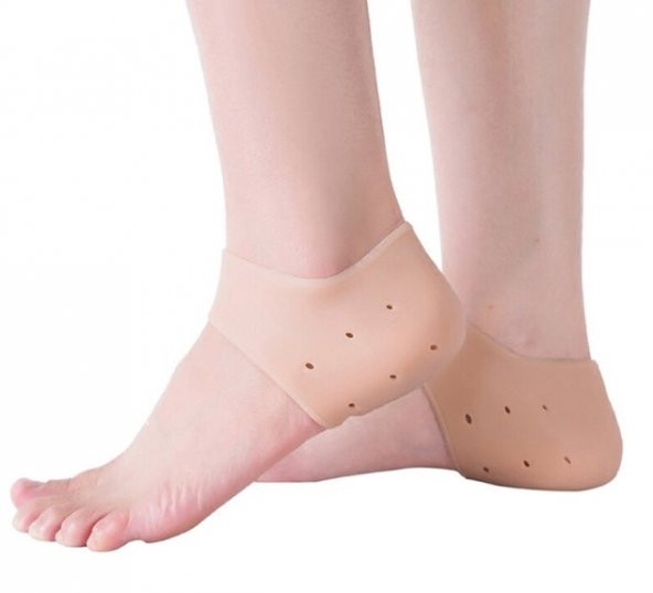 Silikon Topuk Çorabı Ten Rengi (579)