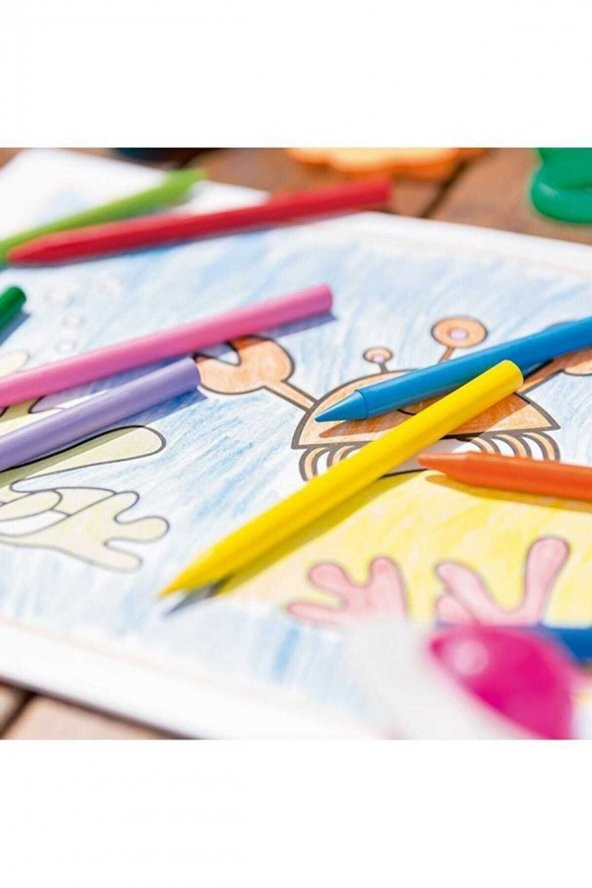 Silinebilir Pastel Boya 24 Lü - Resim 3