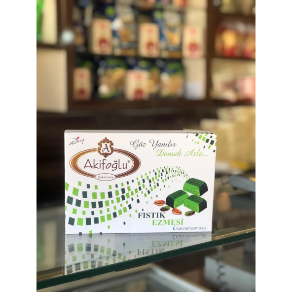 Fıstık Ezmesi Tekli 500gr Akifoğlu