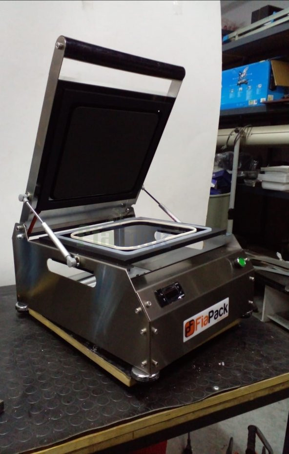 Paslanmaz Kase Tabak Kapatma Makinesi 325x260mm Küvet Tabak GMF-325 - 7