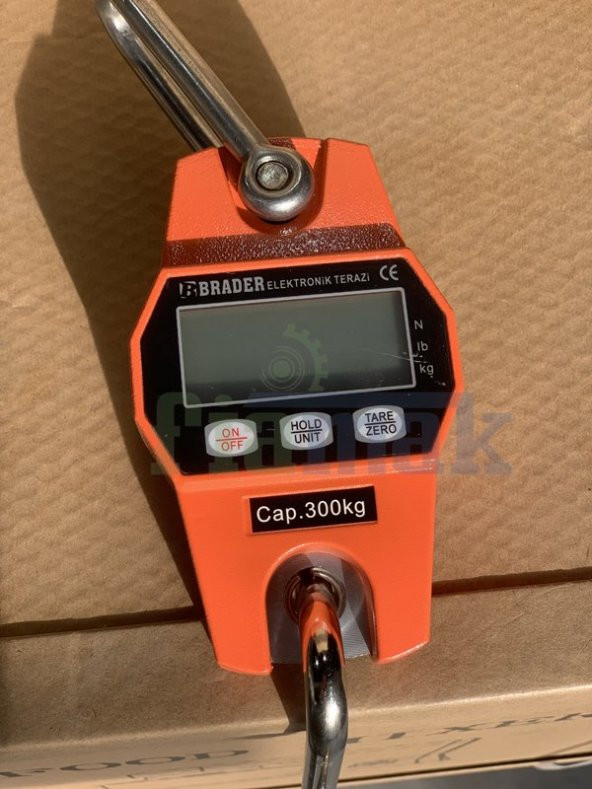 Elektronik 300 kg Askılı Terazi - Vinç Kantarı - 2