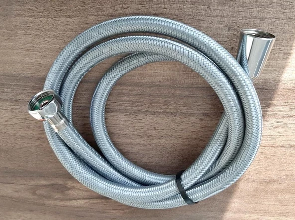 Geseus YKS Banyo Spral Duş Hortumu Örgülü Basınca Dayanıklı 5 Yıl GARANTİ-150cm - 4