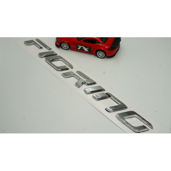 Fiat Fiorino 2014 Multijet Yeni Nesil Bagaj Yazı Logo Krom ABS Orjinal Ürün - 4