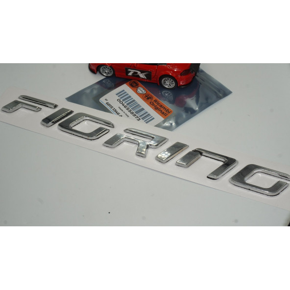 Fiat Fiorino 2014 Multijet Yeni Nesil Bagaj Yazı Logo Krom ABS Orjinal Ürün - 5