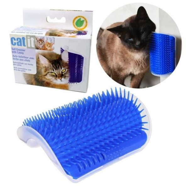 h Kedi Kaşıma - Kaşınma Aparatı Catit  (Kedi Nanesi Hediyeli)