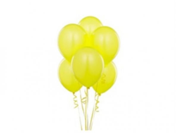 h Balon 100 Adet - Sarı