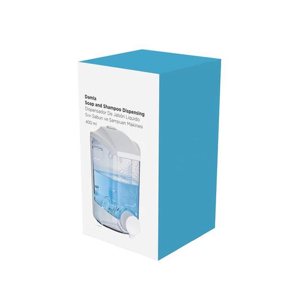 h Damla Sıvı Sabun Ve Şampuan Makinesi 400 ML - 2