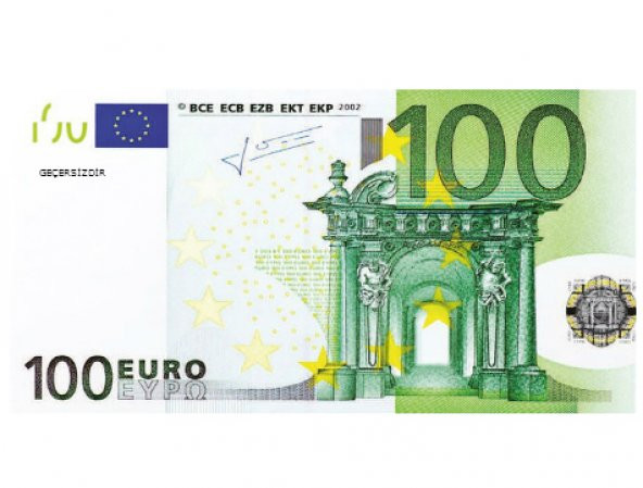 h Şaka Parası - 100 Adet 100 Euro