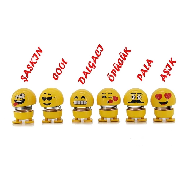 h Zıp Zıp Kafalar Sevimli Kafa Sallayan Emojiler Çılgın Kafalar