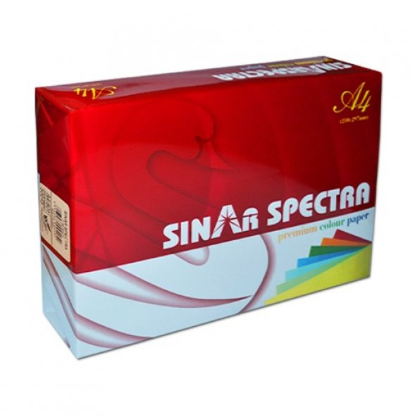 Sınar Spectra Renkli A4 Fotokopi Kağıdı Pembe 500 Adet
