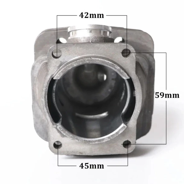 Kmtmak Stıhl Ms 341/361 Motorlu testere Silindir piston 47mm komple Set Kesim motoru - Resim 5