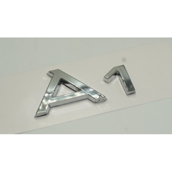 Audi A1 Bagaj Krom 3M Yazı Logo Orjinal Ürün - Resim 3