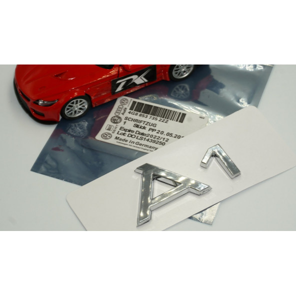 Audi A1 Bagaj Krom 3M Yazı Logo Orjinal Ürün - Resim 5