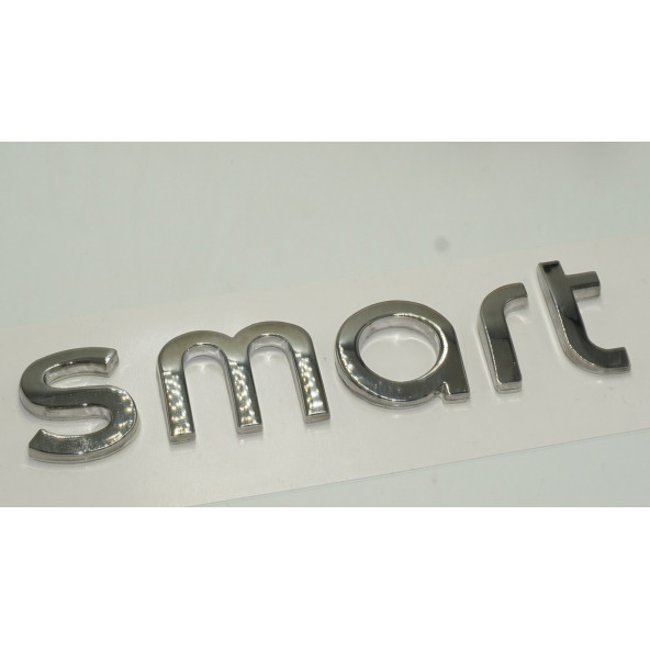 Mercedes Benz Smart Bagaj Krom 3M Yazı Logo Orjinal Ürün - 3