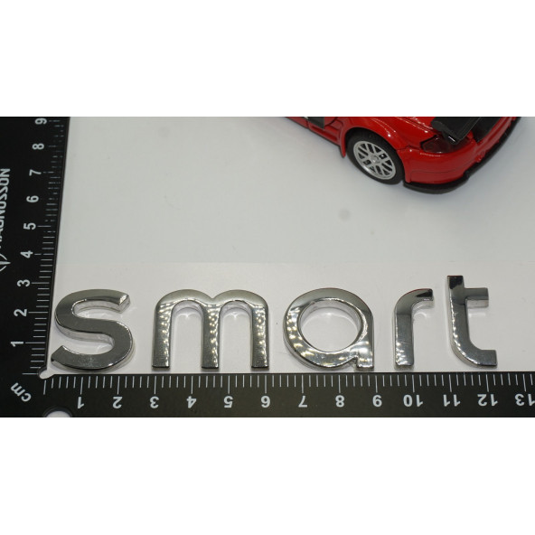 Mercedes Benz Smart Bagaj Krom 3M Yazı Logo Orjinal Ürün - 5