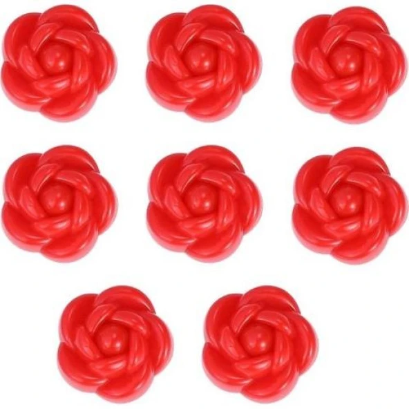 8 Adet Pratik Gül Desenli Battaniye Yorgan Sabitleme Klipsi Nevresim Sabitleyici Yastık Kılıfı tutucu - 2