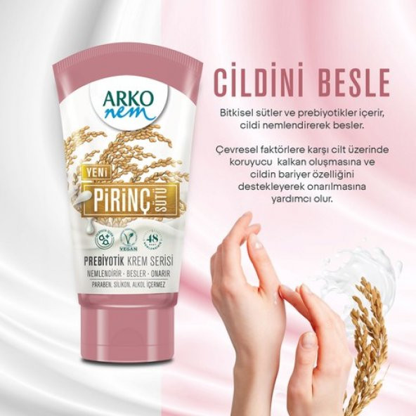 Arko Nem Prebiyotik Pirinç Sütü 60ml - 3