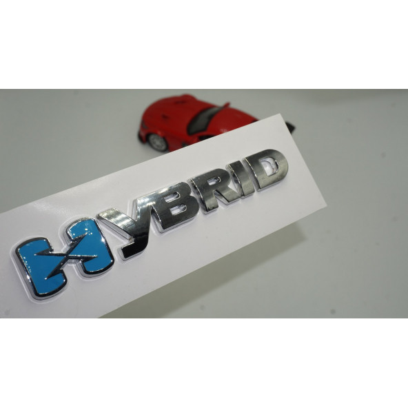 Hybrid Bagaj Krom Metal 3M 3D Yazı Logo Orjinal Ürün