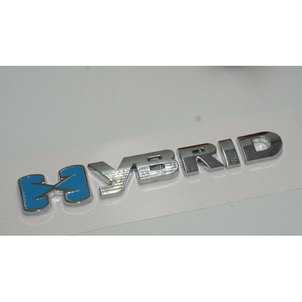 Hybrid Bagaj Krom Metal 3M 3D Yazı Logo Orjinal Ürün - 3