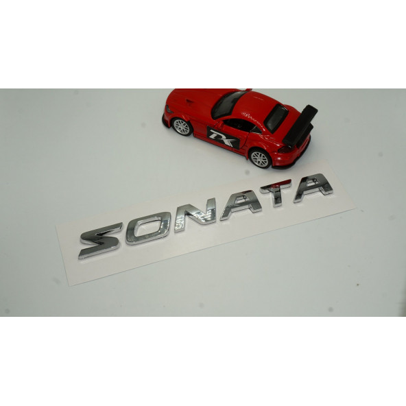 Hyundai Sonata Krom ABS 3M 3D Bagaj Logo Amblem - Resim 2