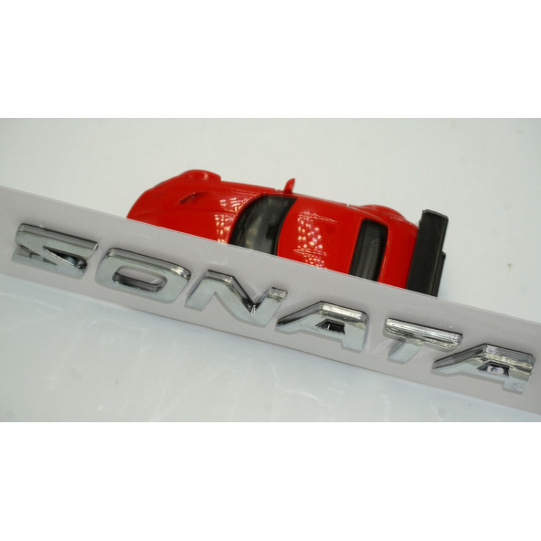 Hyundai Sonata Krom ABS 3M 3D Bagaj Logo Amblem - Resim 4
