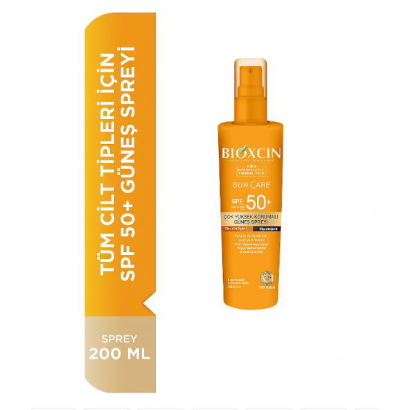 Bioxcin Sun Care Sprey SPF50 200 ml