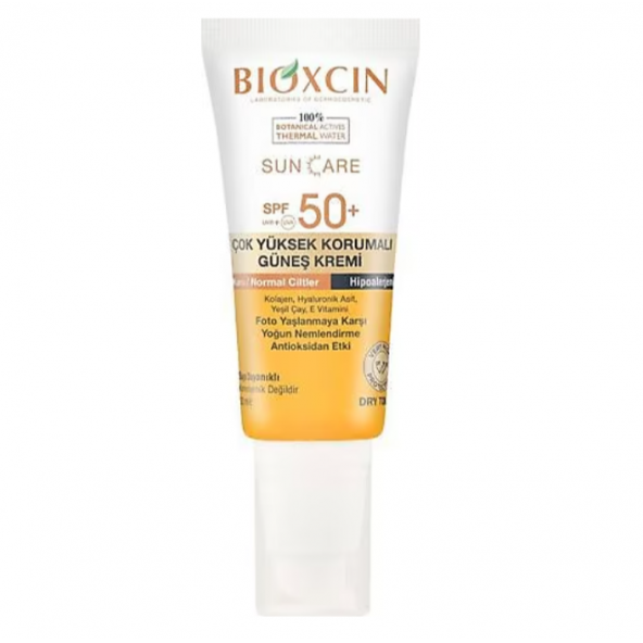 Bioxcin Güneş Kremi Kuru & Normal Ciltler İçin SPF50 50 ml