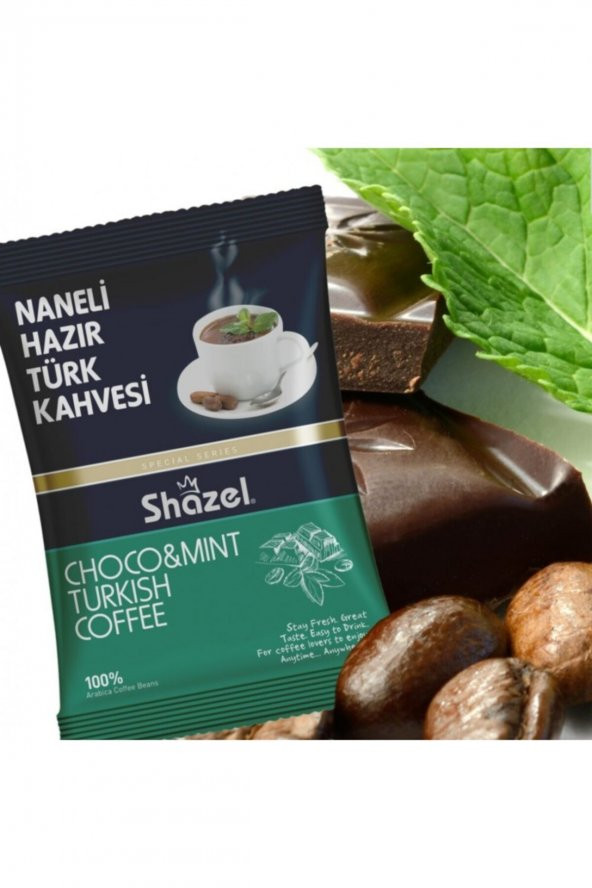 Naneli Hazır Türk Kahvesi 100 Gr X 6 Adet