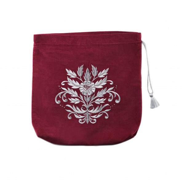 Kadife Ayakkabı Çantası