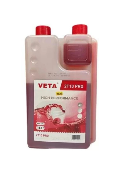 Veta 2 Zamanlı Ölçekli Motor Yağı 1Lt - 2