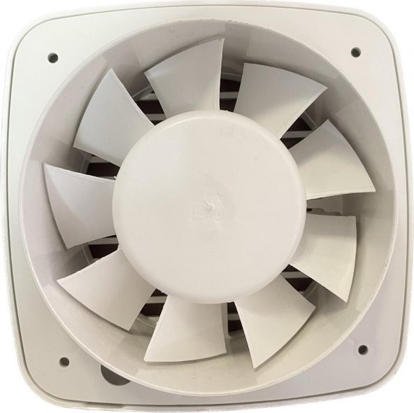 Nisa 120 Plastik WC Banyo Fanı - 2