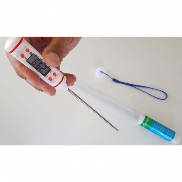 Dijital Gıda Beyaz Termometre A02 - 2