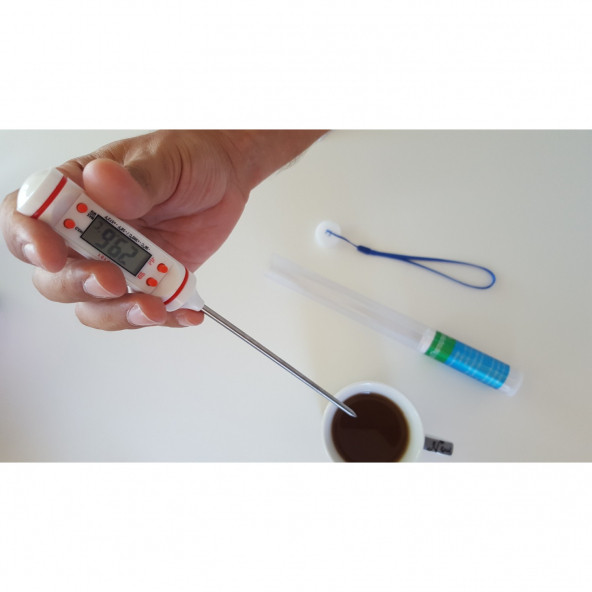 Dijital Gıda Beyaz Termometre A02 - 3