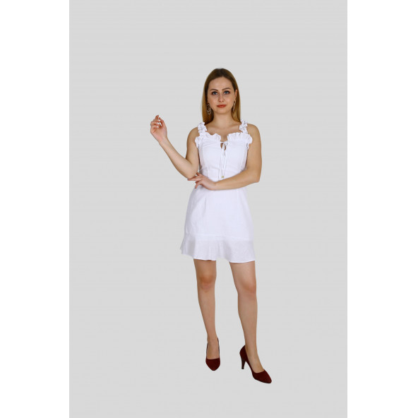 Berdine Tasarım Mini Elbise (0007) - 2