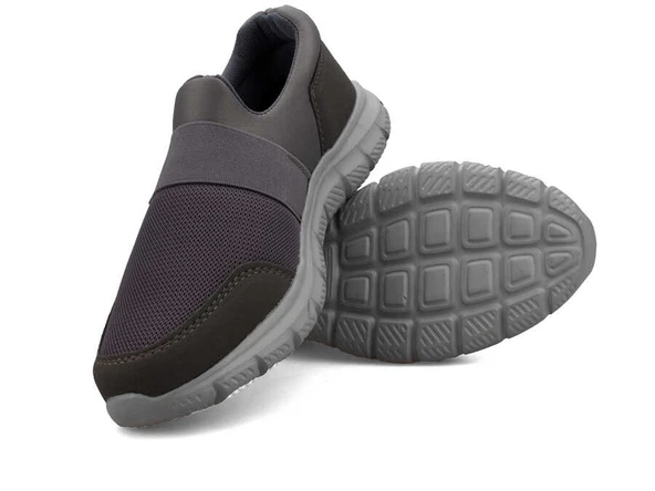 Günlük Erkek - Kadın Yetişkin Sneaker Spor Ayakkabı Fileli Bağcıksız Nefes Alabilen Rahat Esnek 2023 - 10