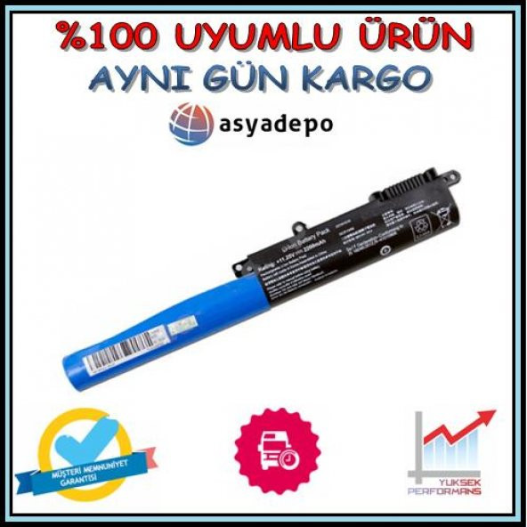 Asus X540UB-GO355T X540UB-GO356T Batarya Pil