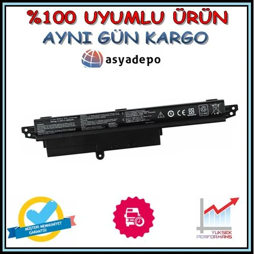 Asus X200CA-CT056H Batarya Pil , Garantili