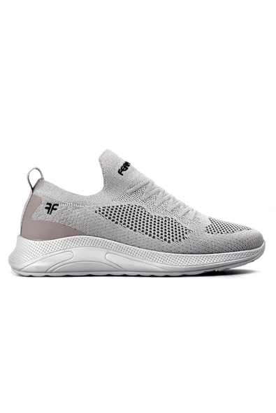 Pabucchi Ferrosa Triko Sneaker Spor Ayakkabı Kadın O58Z0F0041-Gri