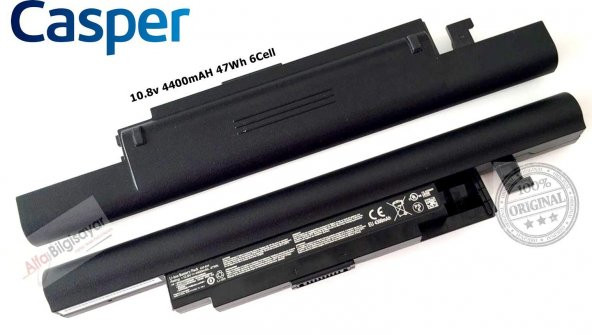 Orjinal Casper PG-C15B A32-B34 6Cell Notebook Batarya Pil 4400Mah