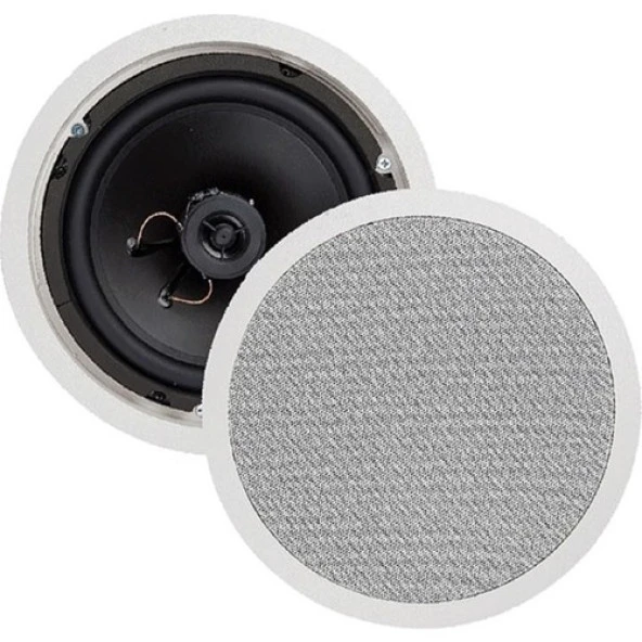 Denox Focus 8 8" 40Watt Gömme Tavan Hoparlörü (Çift) - 1
