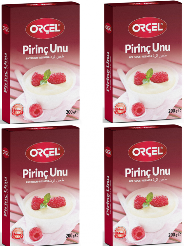 Orçel Pirinç Unu 4x200Gr.