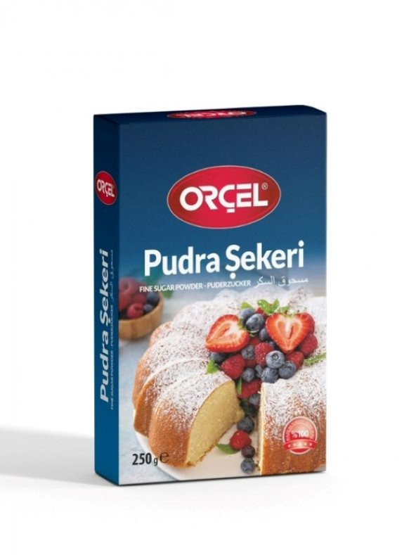 Orçel Pudra Şekeri 250 gr.