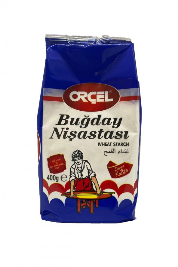 Orçel Buğday Nişastası 400gr.+ Mısır Nişastası 400gr. Set - 2