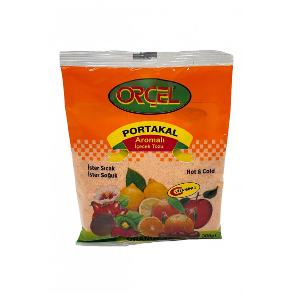 Orçel Toz İçecek Seti Oralet Çay Sıcak Soğuk Karışık Paket 4x300 gr. - 5