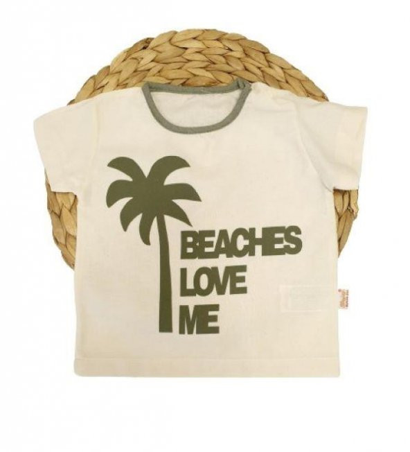 Beaches Erkek Bebek Şortlu Takım - 3