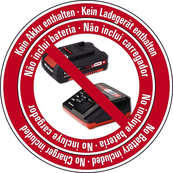 Einhell GC-CT 18/24 Li - Solo Akülü Kenar Kesme - 5